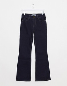Расклешенные джинсы с завышенной талией JDY Elia-Голубой