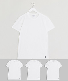 Набор из 3 белых футболок Polo Ralph Lauren-Белый