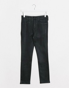 Черные джинсы скинни с покрытием Abercrombie & Fitch-Черный цвет