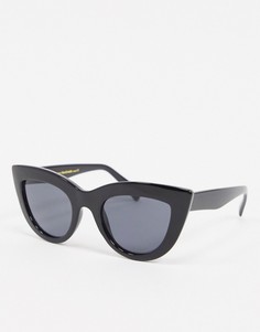Черные солнцезащитные очки "кошачий глаз" A.Kjaerbede-Черный