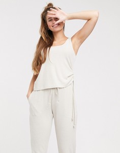 Мягкая майка для дома от комплекта ASOS DESIGN-Neutral