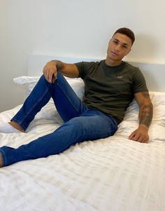 Темно-синие джинсы скинни Esprit-Синий