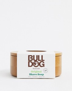 Мыло для бритья и бамбуковая баночка 100 г Bulldog-Бесцветный