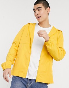 Желтый складываемый дождевик ASOS DESIGN