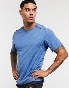 Синяя футболка Nike Running Miler-Синий