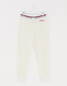 Бежевые спортивные брюки от комплекта Juicy Couture-Бежевый