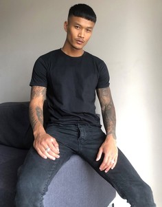 Черная футболка Celio-Черный
