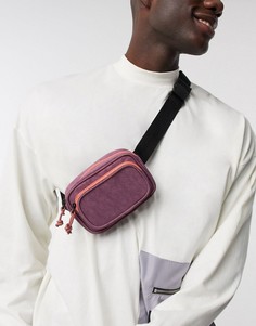 Фиолетово-розовая сумка-кошелек через плечо ASOS DESIGN-Фиолетовый