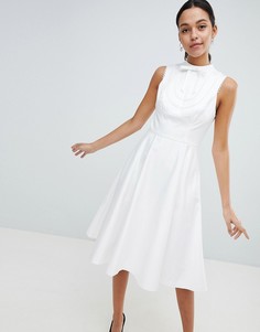 Платье миди с кружевной отделкой Ted Baker-Белый