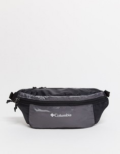 Легкая складываемая сумка-кошелек на пояс серого цвета Columbia-Зеленый