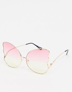 Солнцезащитные очки с дизайном "бабочка" My Accessories London-Многоцветный