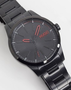 Черные наручные часы HUGO 1530148-Черный
