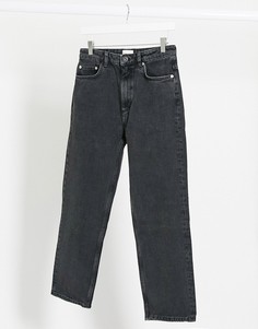 Черные джинсы прямого кроя до щиколотки French Connection-Черный цвет