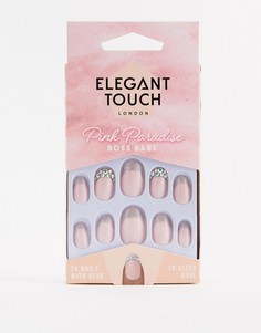 Накладные ногти Elegant Touch Pink Paradise - Boss Babe-Мульти