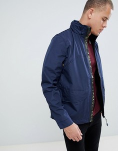 Куртка с камуфляжным принтом Parka London-Темно-синий