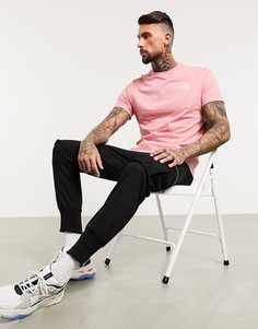 Светло-розовая футболка The North Face Simple Dome-Розовый