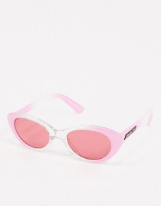 Розовые круглые солнцезащитные очки Santa Cruz Tropicana-Розовый