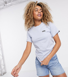 Голубая футболка с логотипом на груди Vans эксклюзивно на ASOS-Синий