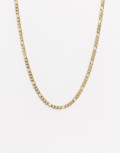 Ожерелье-цепочка из нержавеющей стали Craftd London - 5 мм-Золотой