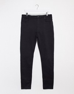 Черные джинсы скинни с завышенной талией Weekday-Черный цвет