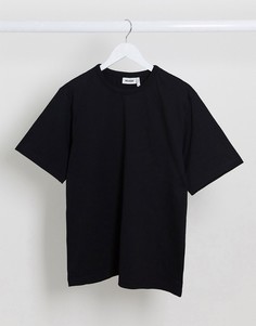 Черная футболка Weekday-Черный цвет