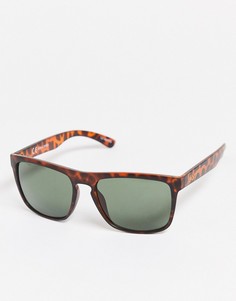 Квадратные солнцезащитные очки в черепаховой оправе Jack & Jones-Оранжевый