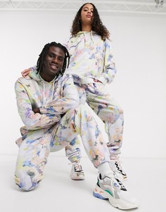Джоггеры от комплекта с цветочным принтом ASOS DESIGN x glaad& unisex-Мульти