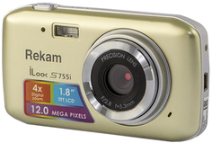 Цифровой фотоаппарат Rekam iLook S755i (шампань)