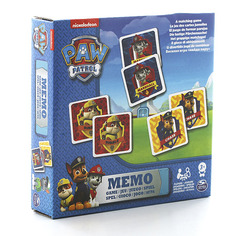 Настольная игра Paw Patrol мемори Щенячий Патруль (разноцветный)
