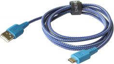 Кабель EnergEA Nylotough USB-C 1.5м (синий)