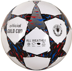 Спортивные товары SHENZHEN Мяч футбольный размер 5 глянцевый (разноцветный)