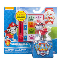 Игрушка Paw Patrol Фигурка спасателя с доской для кувырков назад (разноцветный)