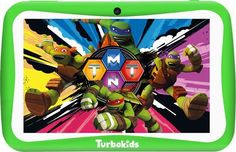 Планшет TurboKids Черепашки-ниндзя (зеленый)