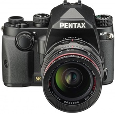 Зеркальный фотоаппарат Pentax KP body + 3 рукоятки + DA 18-135 WR (черный)