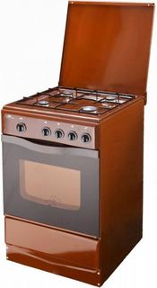 Комбинированная плита TERRA GE 5404 Br (коричневый)