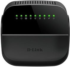 Роутер D-Link DSL-2740U/R1A (черный)