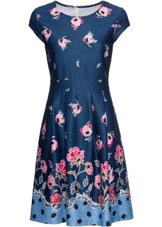 Платье с цветочным рисунком Bonprix