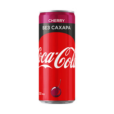 Напиток газированный Coca-Cola Cherry Zero 0,25 л