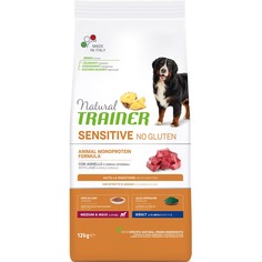 Корм для собак Natural Trainer Sensitive No Gluten Medium&Maxi Adult Dog ягненок 12 кг