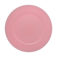 Блюдо декоративное Dekor pap розовое 33см