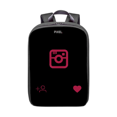 Рюкзак c LED-дисплеем Pixel Plus (black moon)