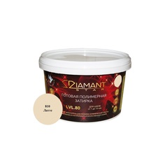 Затирка готовая полимерная Diamant Star lvl.80, 2 кг, цвет латте 810 Живая краска