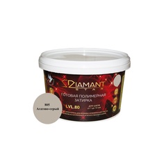 Затирка готовая полимерная Diamant Star lvl.80, 2 кг, цвет агатово-серый 805 Живая краска