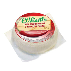 Творожный сыр EL VIENTO с перцем чили 45% 300 г