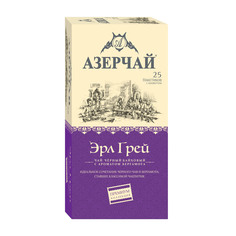 Чай черный эрл грей Азерчай Premium 25 пакетиков