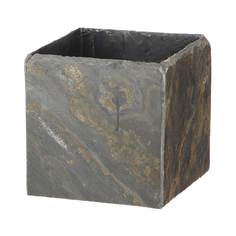 Кашпо Climaqua Cubi 21 rusty 19х19х19 см