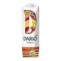 Нектар Dario Wellness Манго-Личи-Маракуйя 1 л