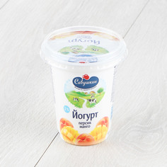 Йогурт Савушкин продукт Персик, манго 2% 350 г