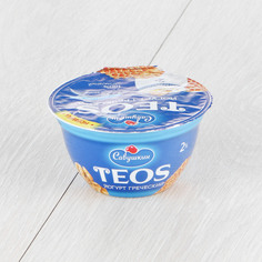 Йогурт греческий Савушкин продукт Грецкий орех, мед 2% 140 г