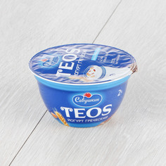Йогурт греческий Савушкин продукт Злаки, клетчатка льна 2% 140 г